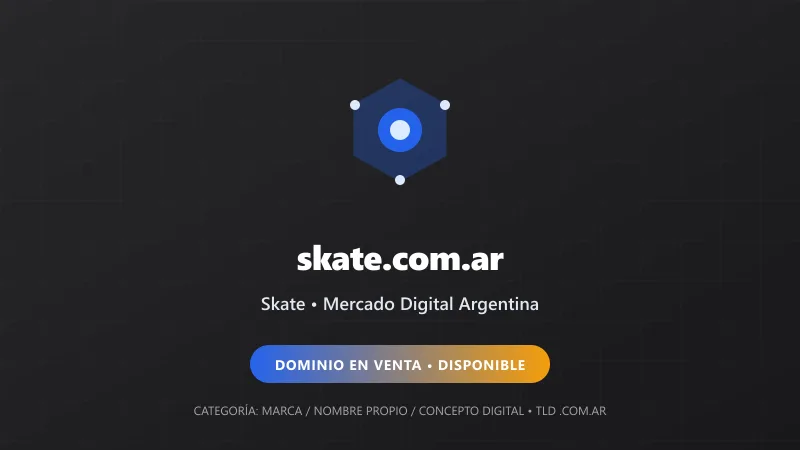 Identidad gráfica y activo digital para Skate en Argentina